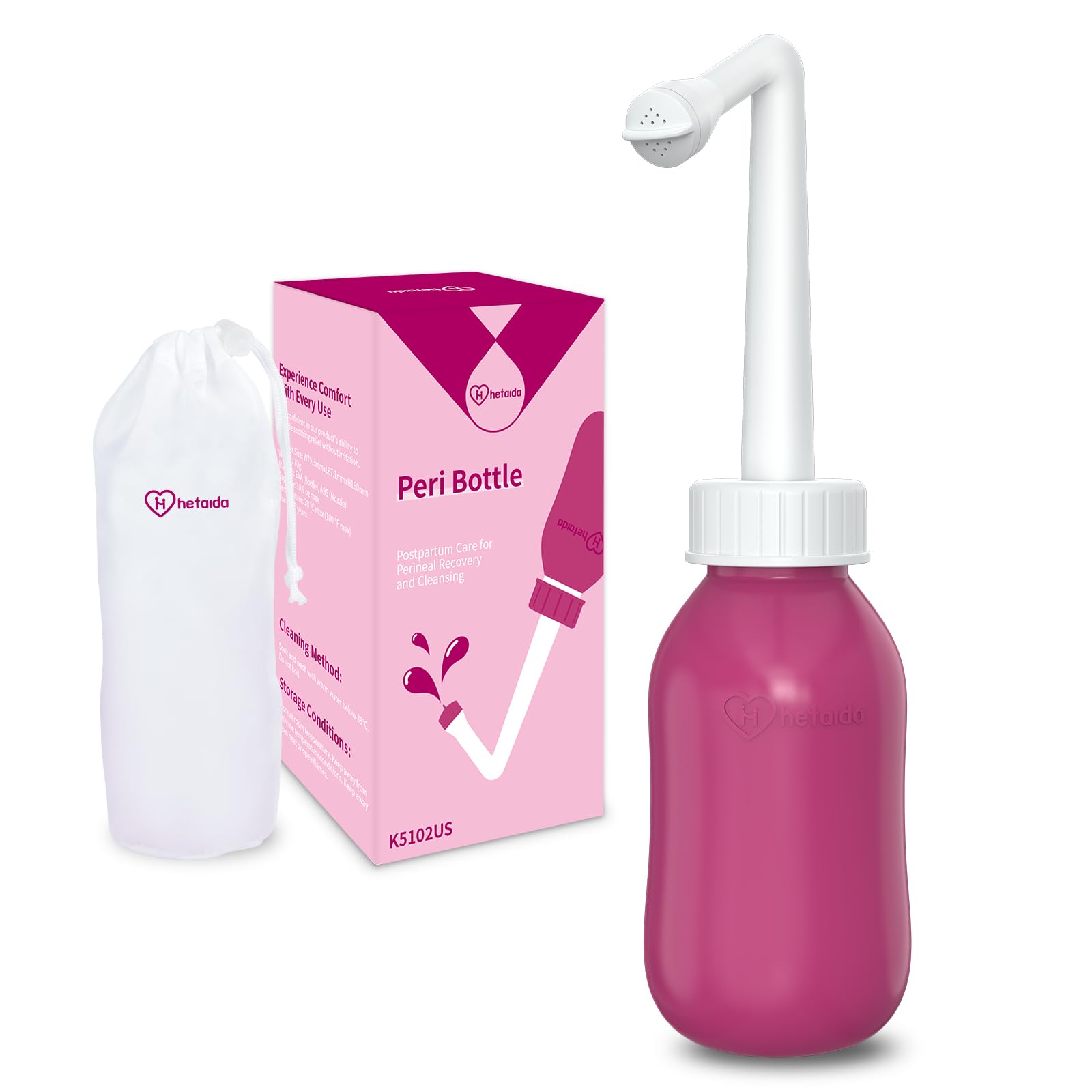 Hetaida Peri Bottle postpartum care 10 oz