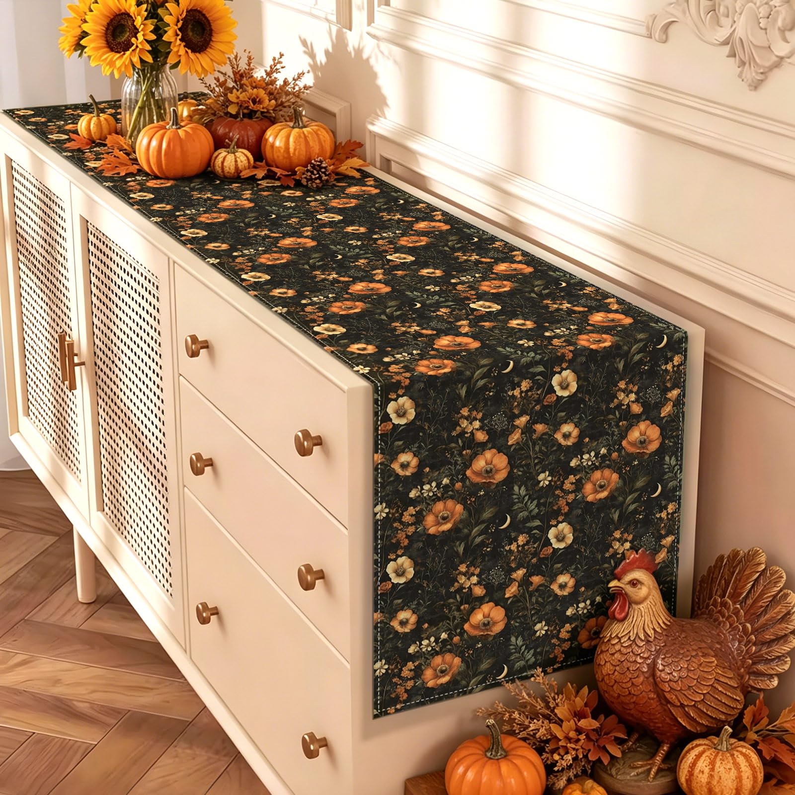 Durable fade-resistant Heyfary table runner for daily use