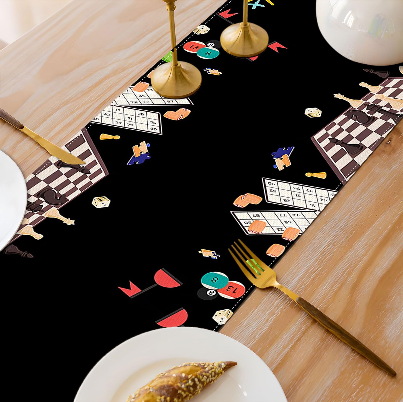 Heyfary 13x72 inch table runner for daily use