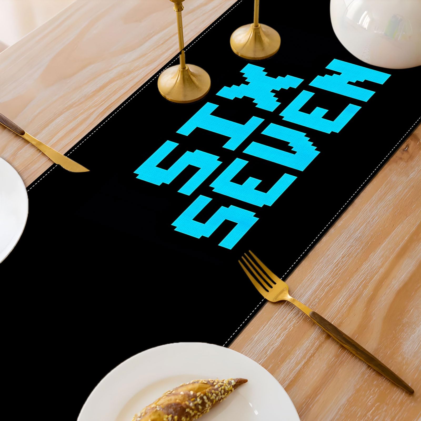 Heyfary Lightweight table runner for kitchen dining