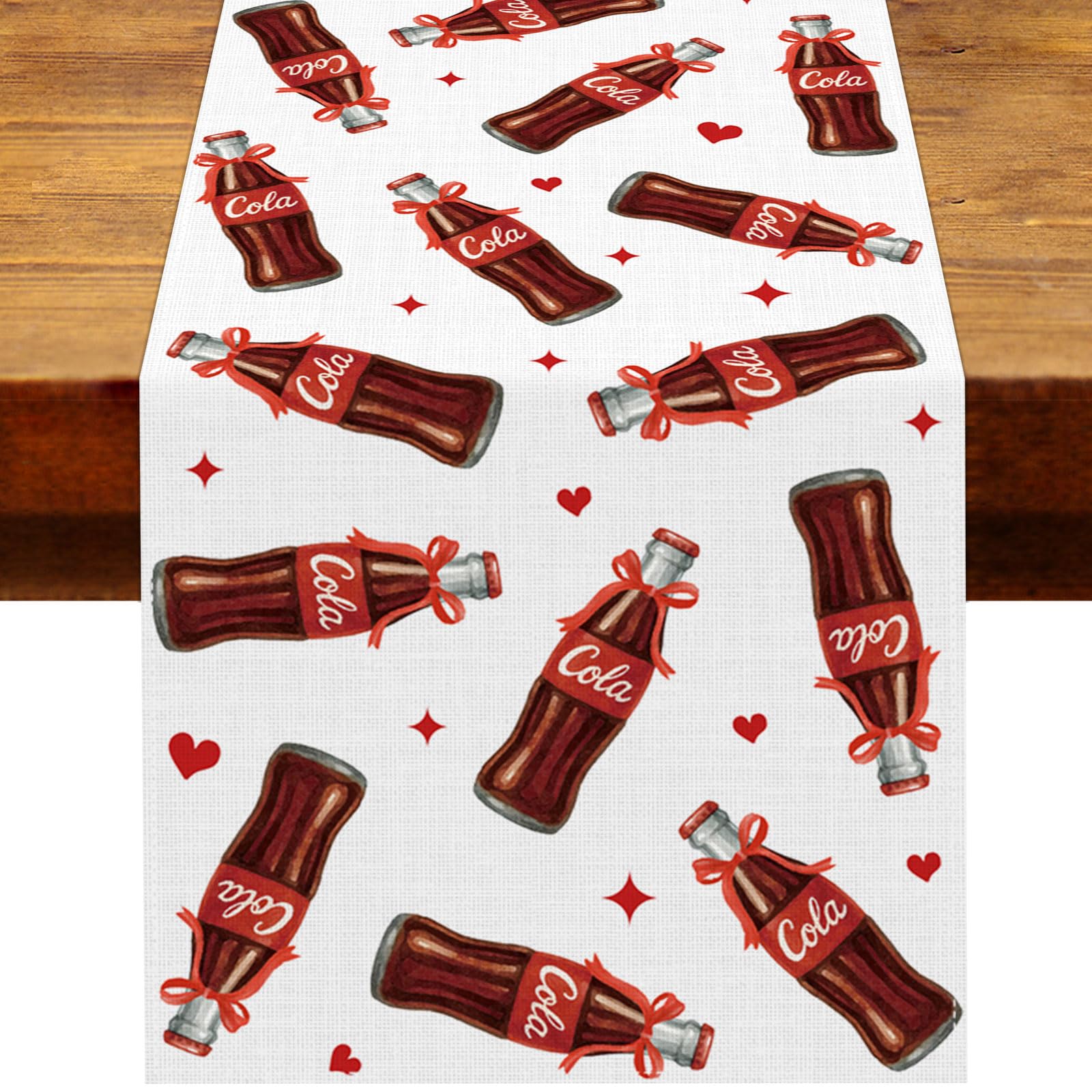 Heyfary table runner used for baby shower decor
