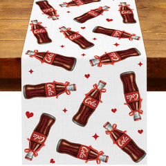 Heyfary table runner used for baby shower decor