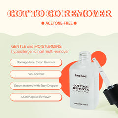 Heyhae 1.01 fl oz remover packaging