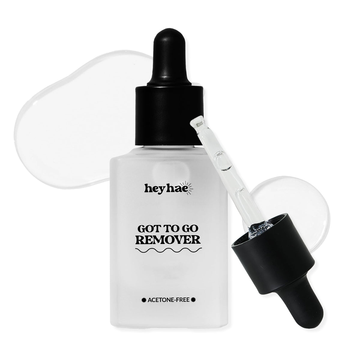 Heyhae semi cured gel nail strip remover bottle