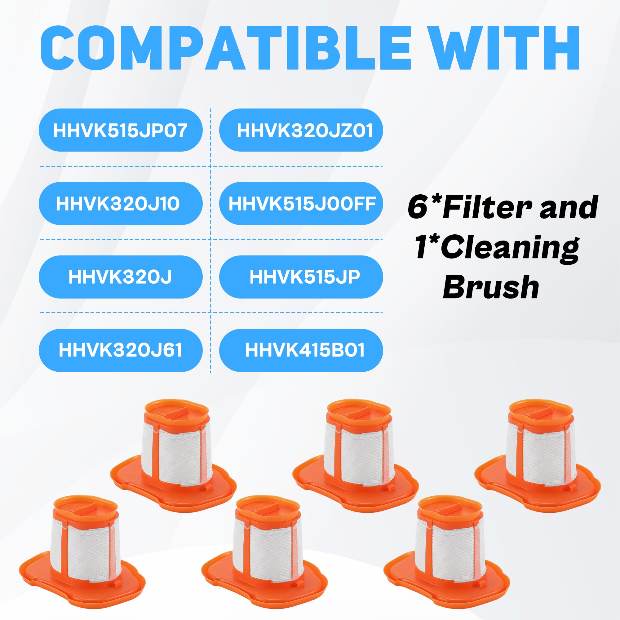 HHVK320J10 compatibility example for HHVKF10 filter