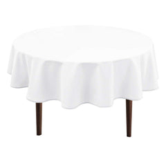 Hiasan round tablecloth 60 inch white 1 pack product image