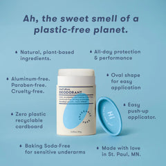 HiBAR fragrance free sensitive deodorant 1 pack