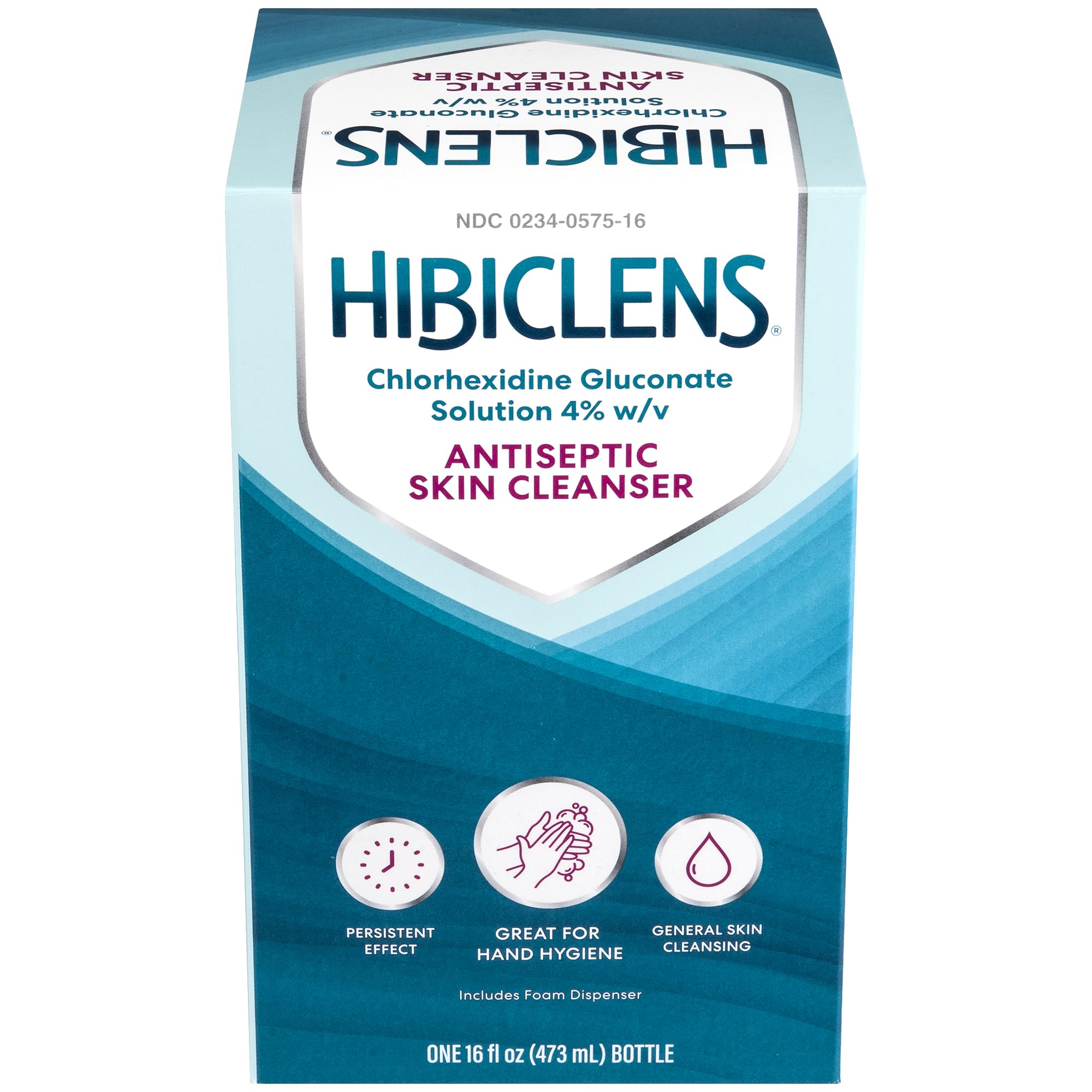 Hibiclens antimicrobial soap product packaging for clinical use