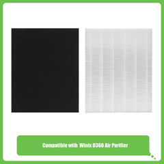 Hichoryer D360 Activated Carbon Filters 8-pack