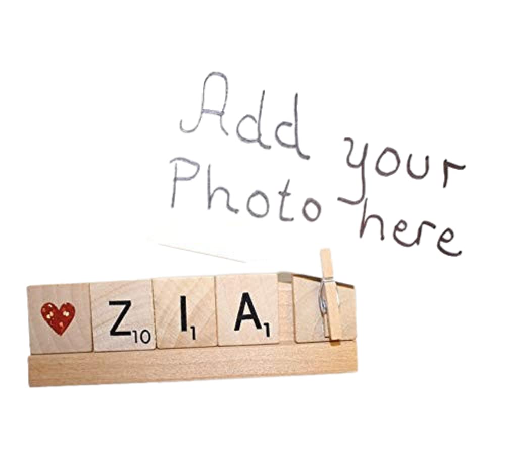 Desk name plate style frame from Hiding Place Boutique