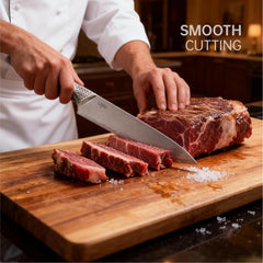 One-Piece molded kitchen knife blade and handle in LI JIU set