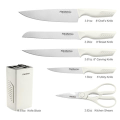 Utility knife and kitchen shears included