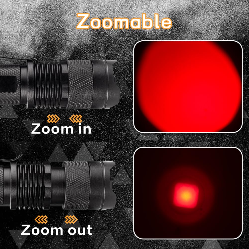 High power red LED emitter with 200 lumens
