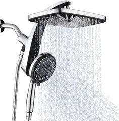 high pressure rain shower head fixed square head