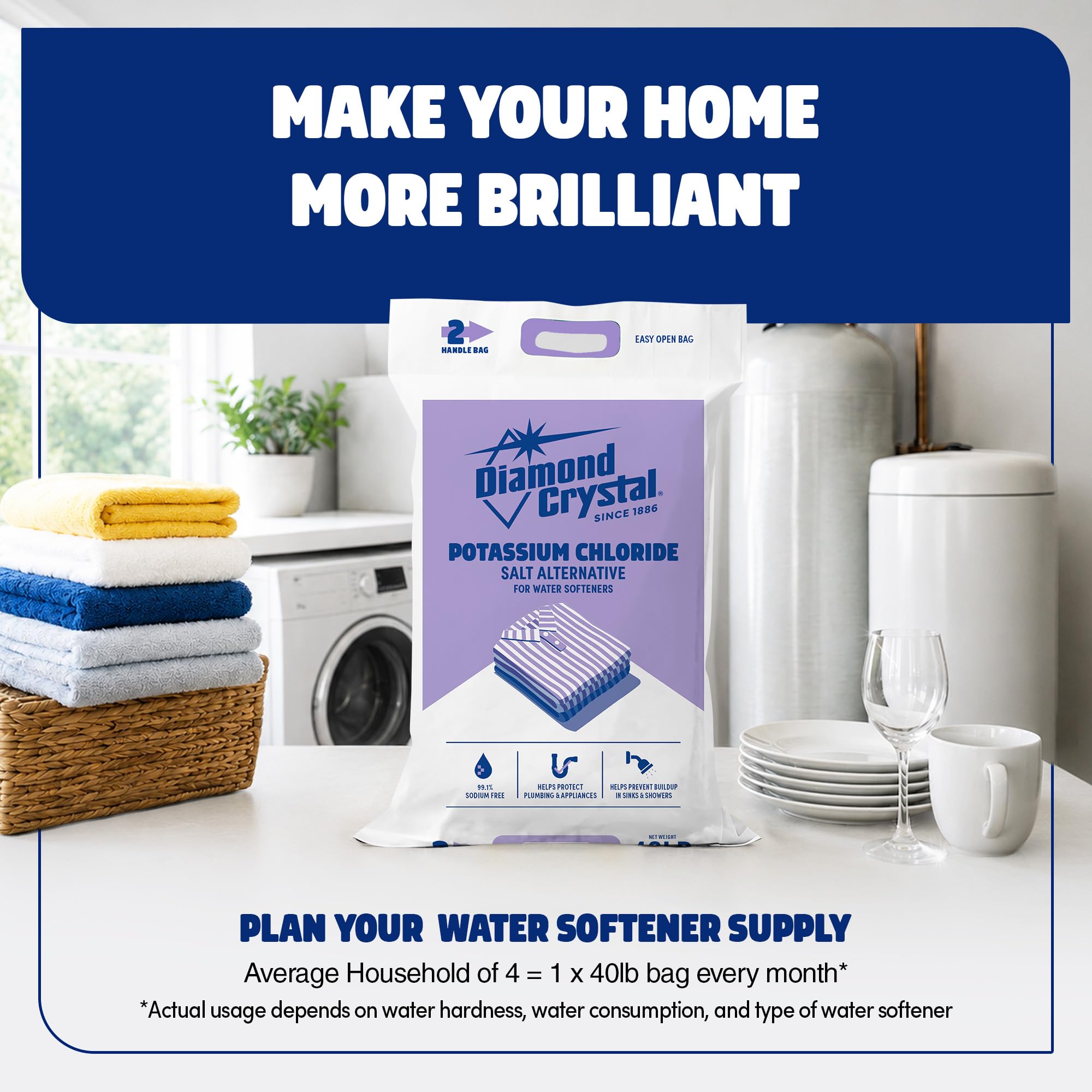 Recommended for all kinds of water softeners