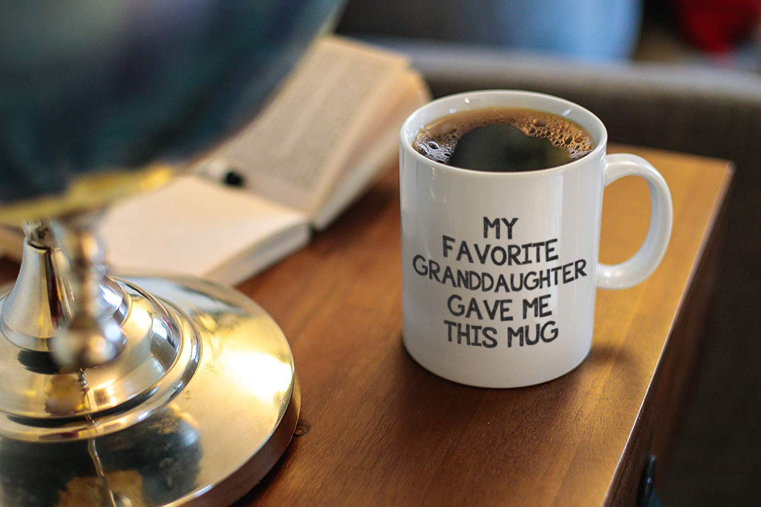 Carefully packaged gift-ready mug