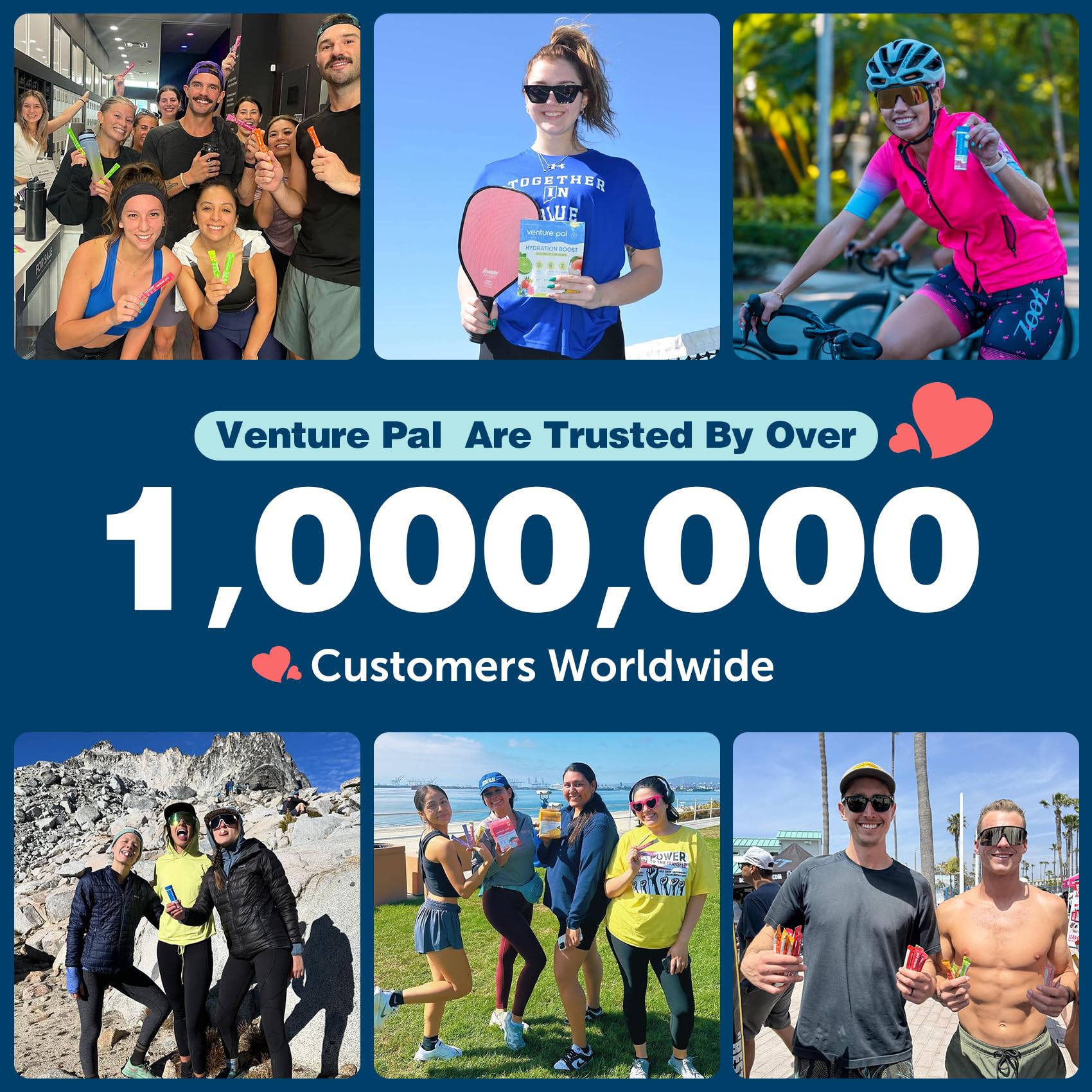 Venture Pal zero calorie hydration powder