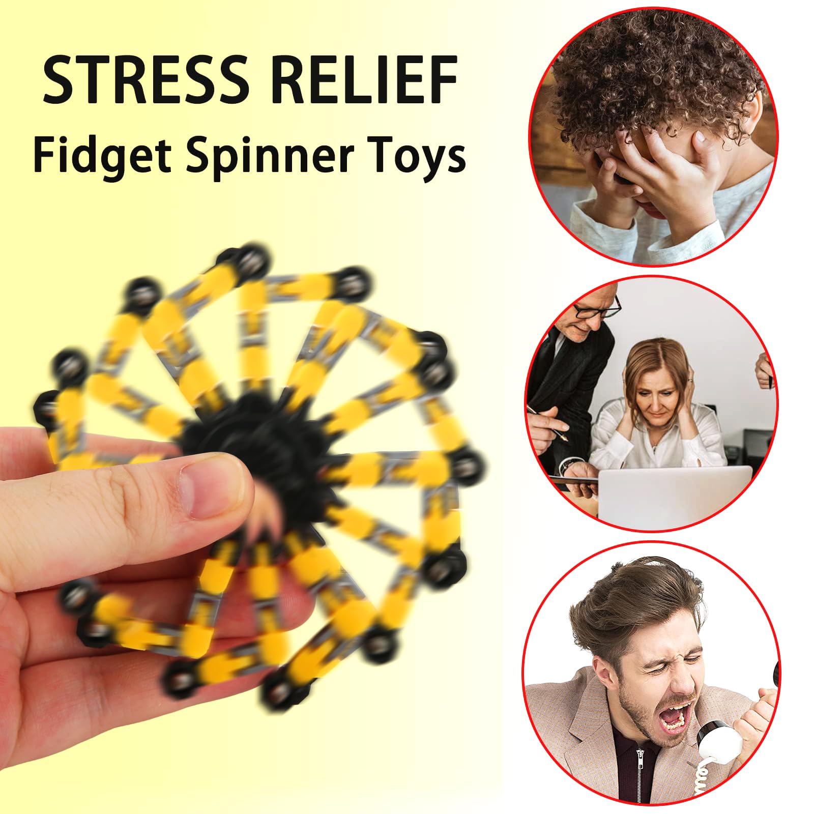 High speed center bearing spinner with smooth rotation