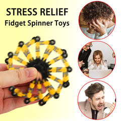 High speed center bearing spinner with smooth rotation
