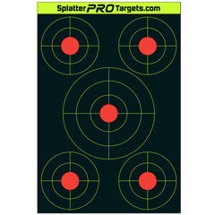 Heavy duty 10 pt board stock targets lay flat