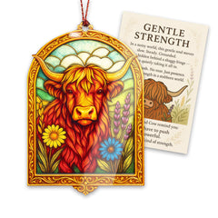 HighlandCow Suncatcher ornament decorative home decor