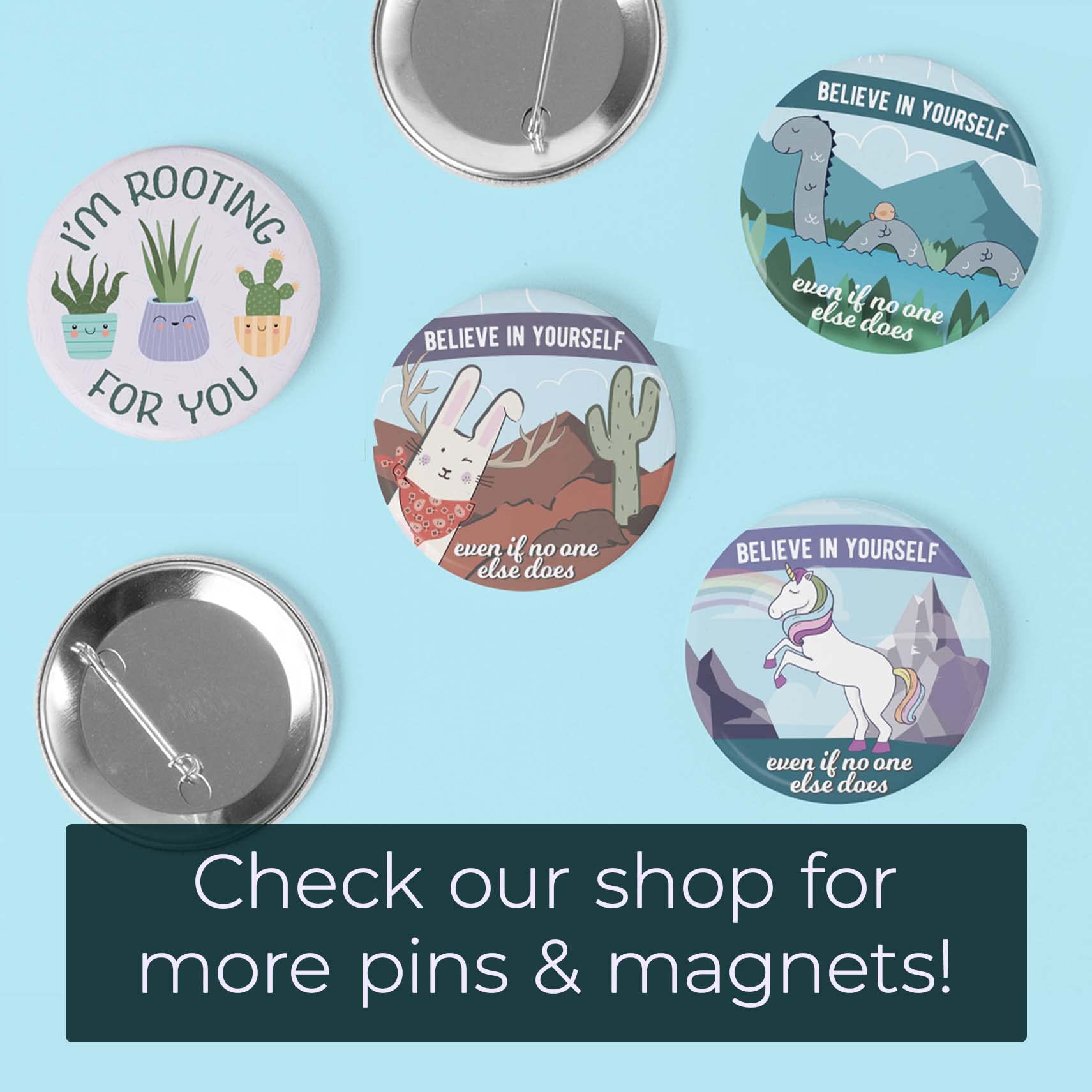 Fridge or cabinet display magnet for hiking buddies