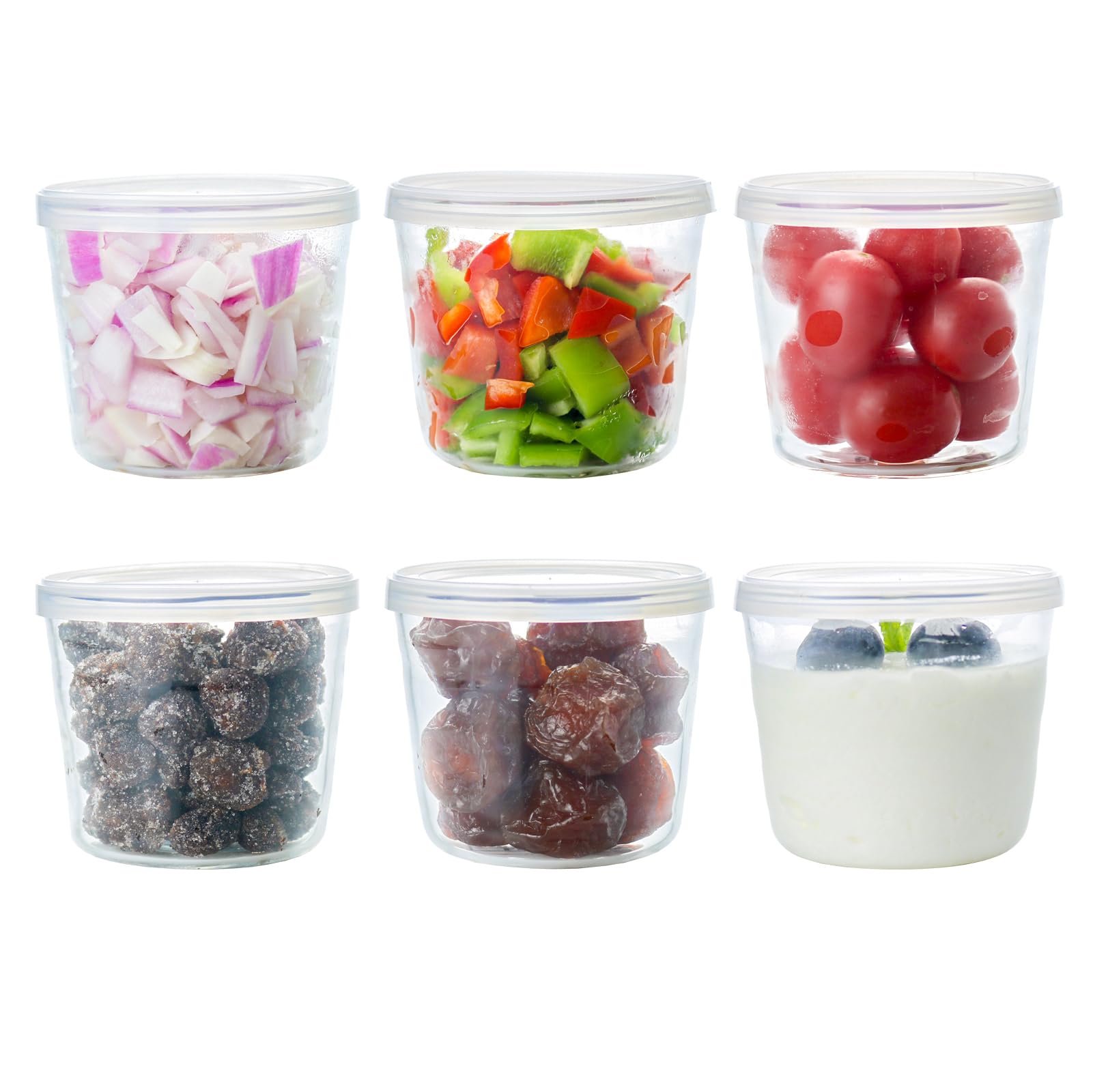 HillSpring small glass bowls set of 6