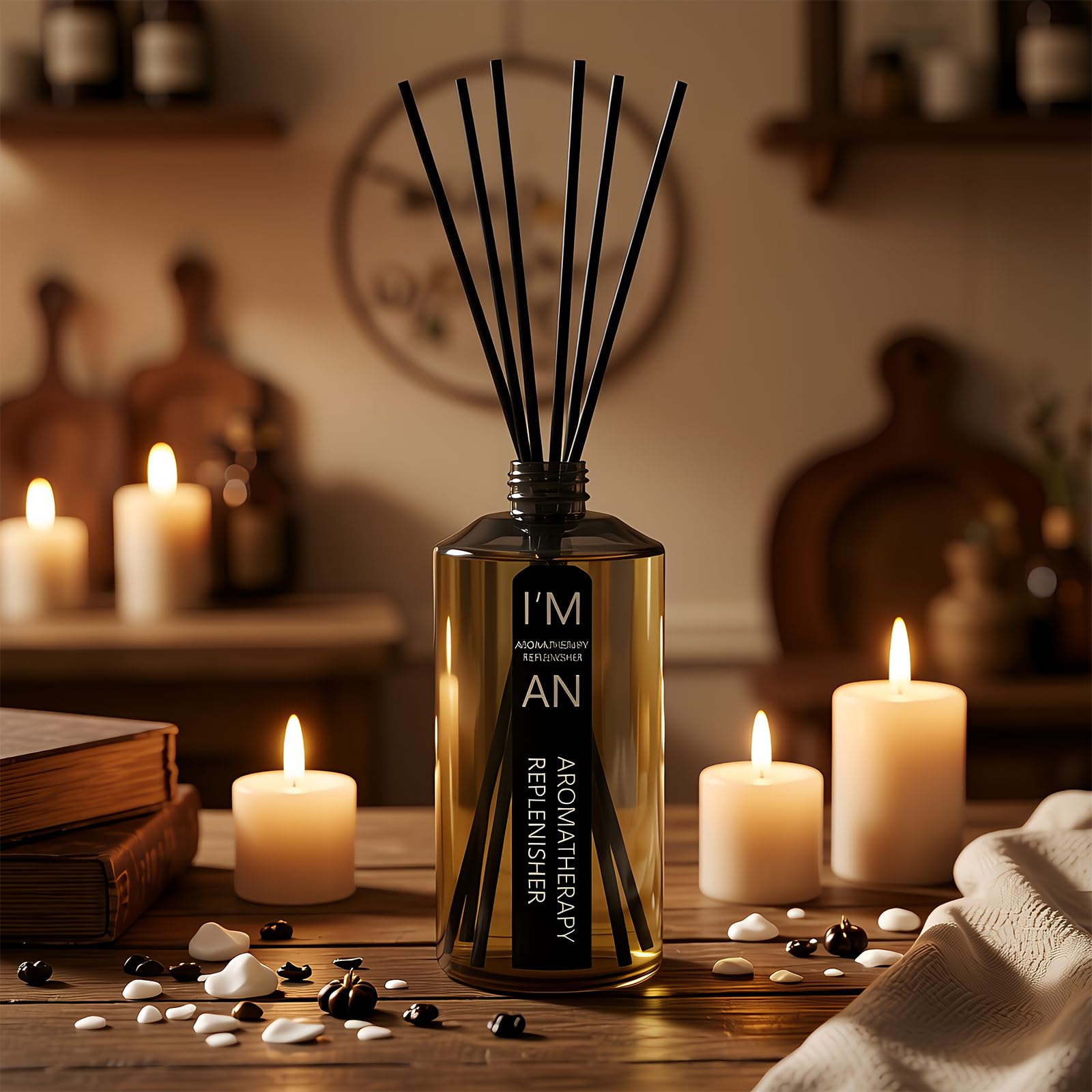 Hilton Reed Diffuser Oil Refill 500ml packaging close-up