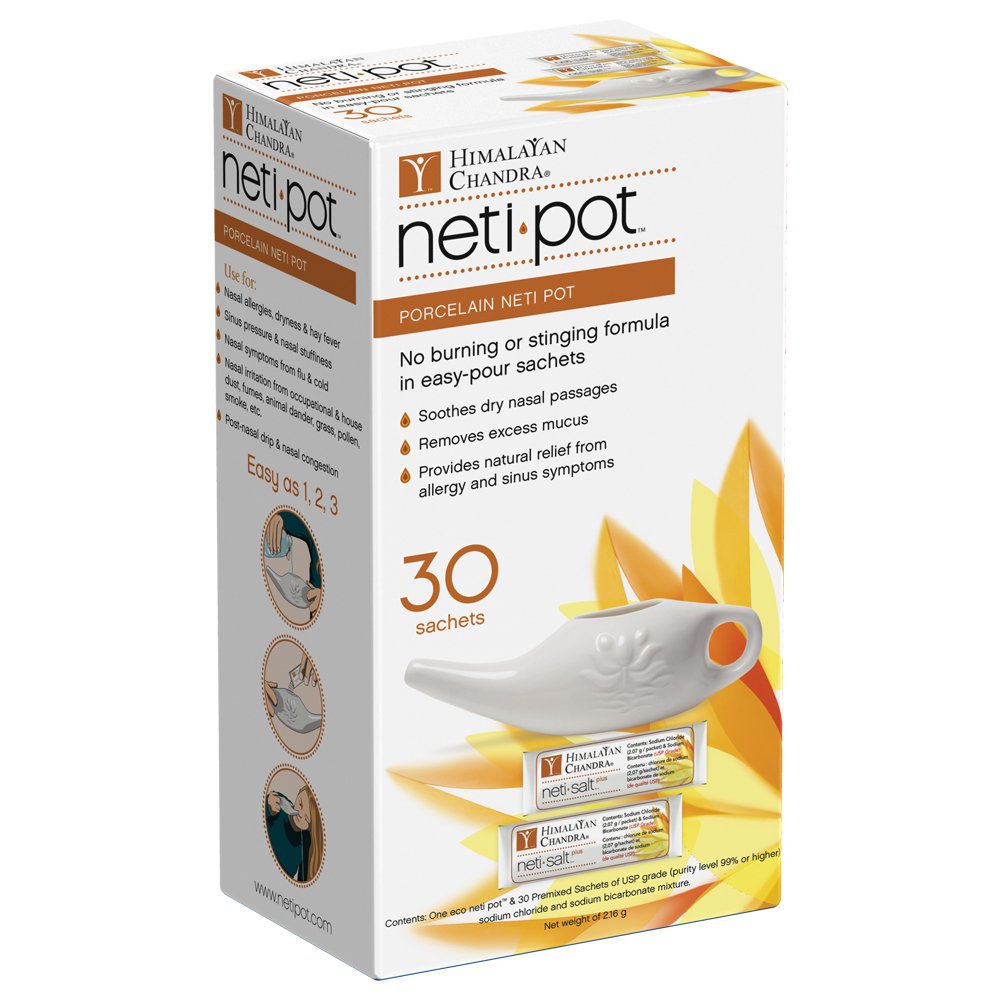 Himalayan Chandra porcelain neti pot