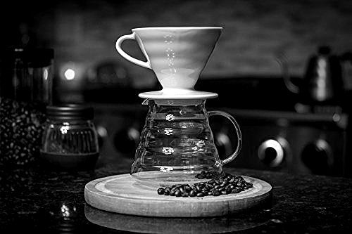 Hiware glass carafe 600ml for coffee pot