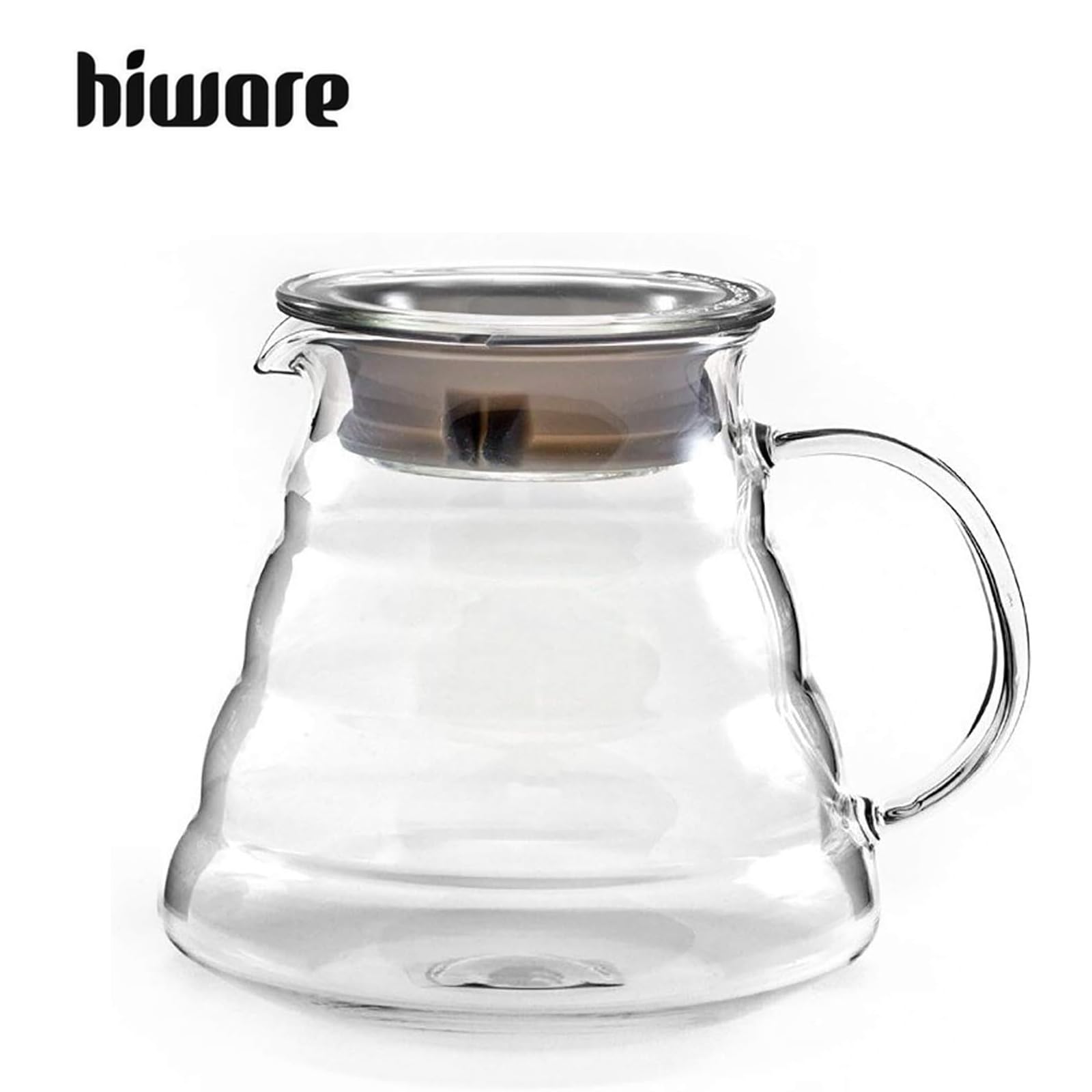 Hiware 600ml coffee server with ceramic dripper support