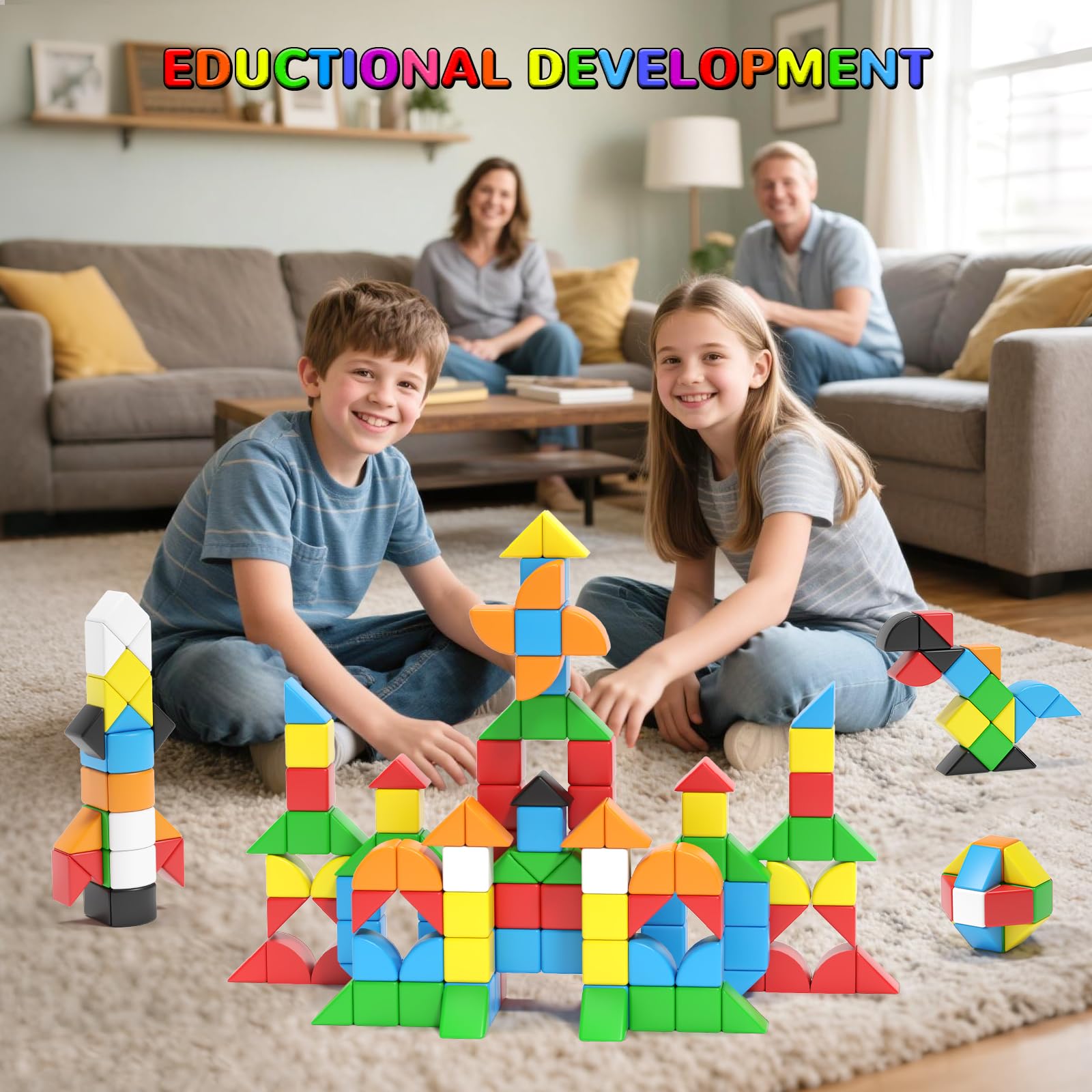 STEM learning toy for preschoolers used in classroom or home