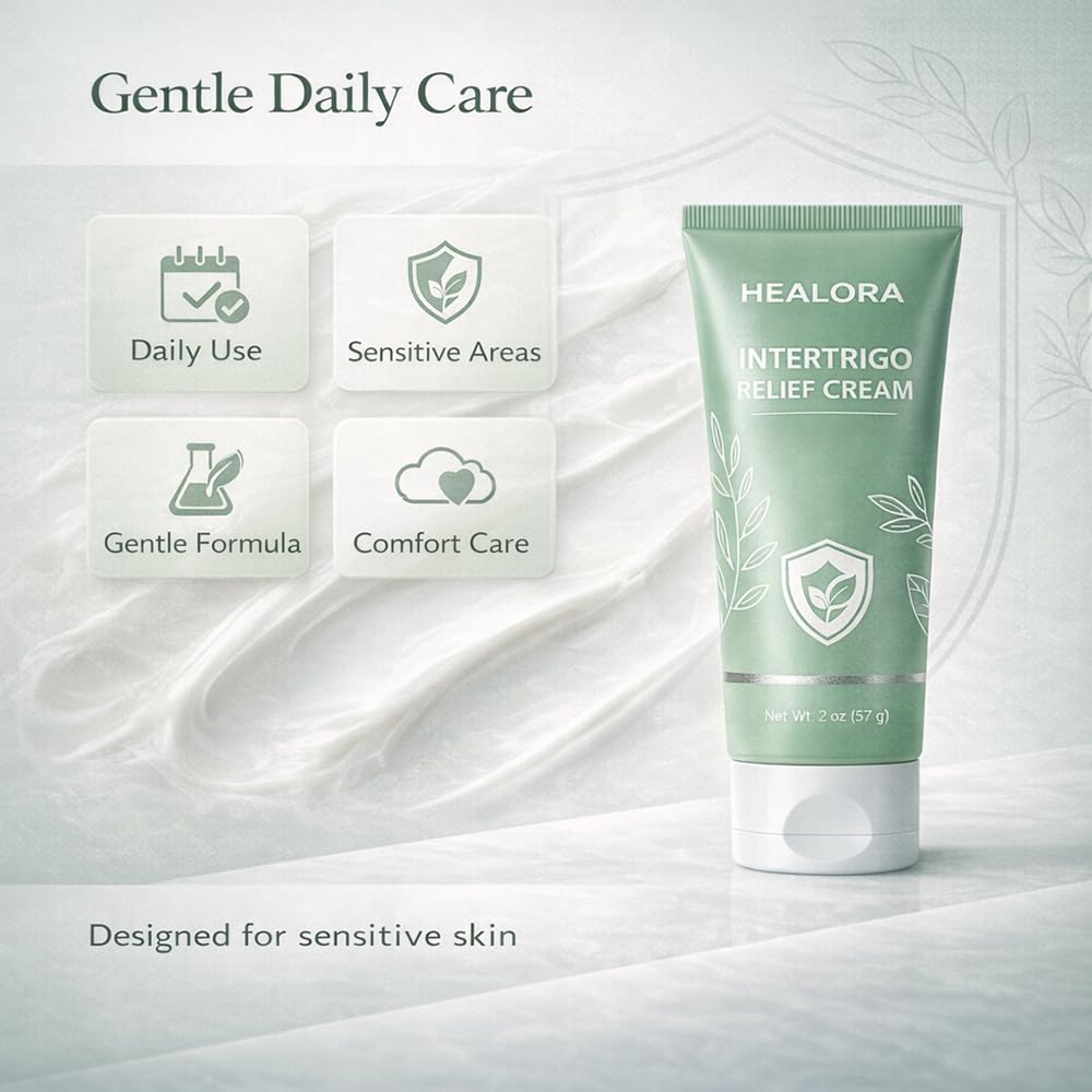 Gentle daily skin comfort formula for men and women