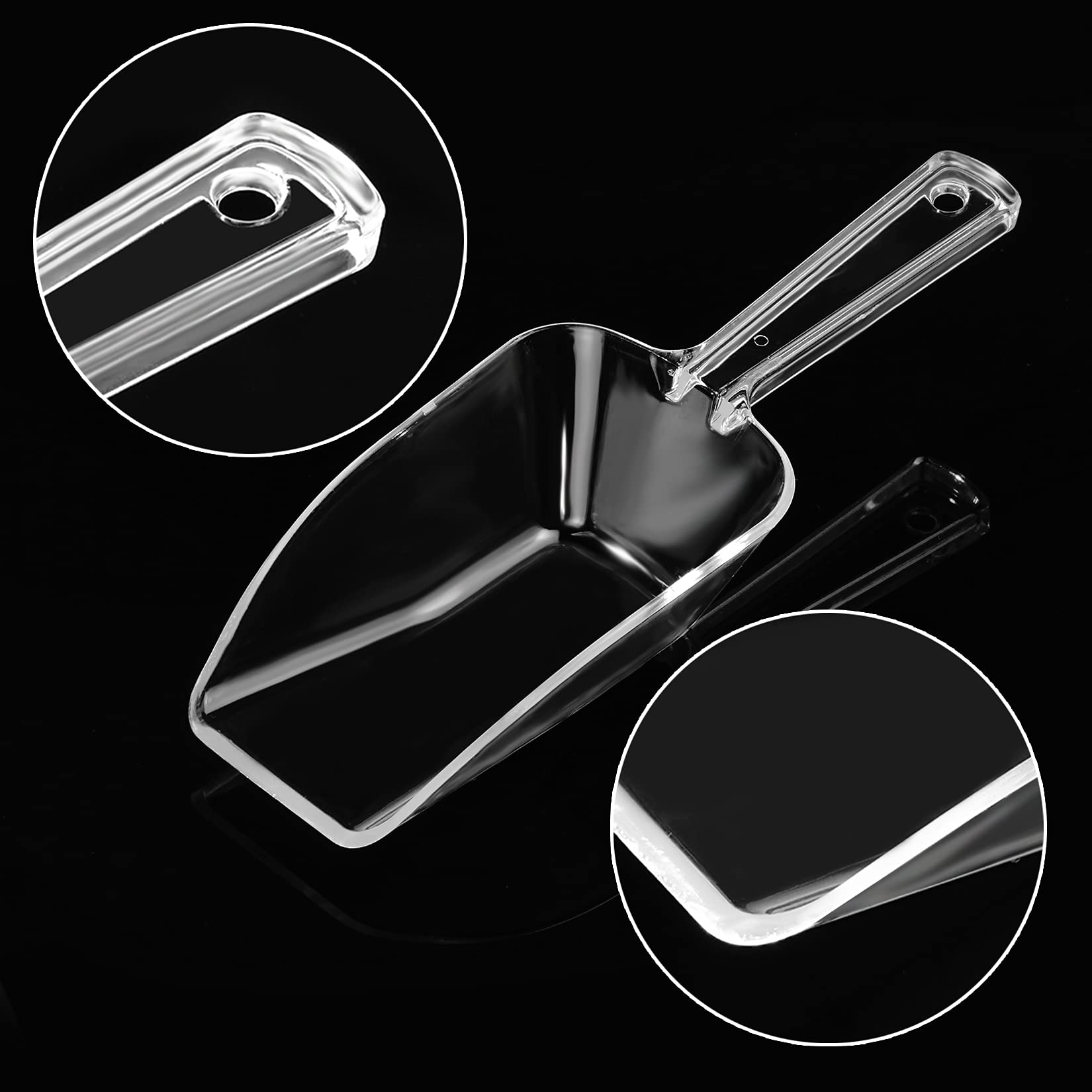 Hmxpls 6-pack scoop set for kitchen and party use
