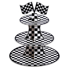 Hmxpls 3-Tier Round Cardboard Cupcake Stand product image