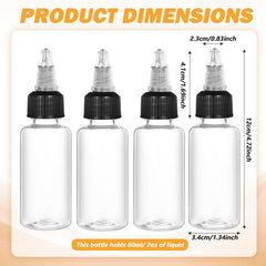 HOFURME 50 pack squeeze bottles