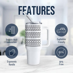 Food grade 304 stainless steel tumbler by Hogg