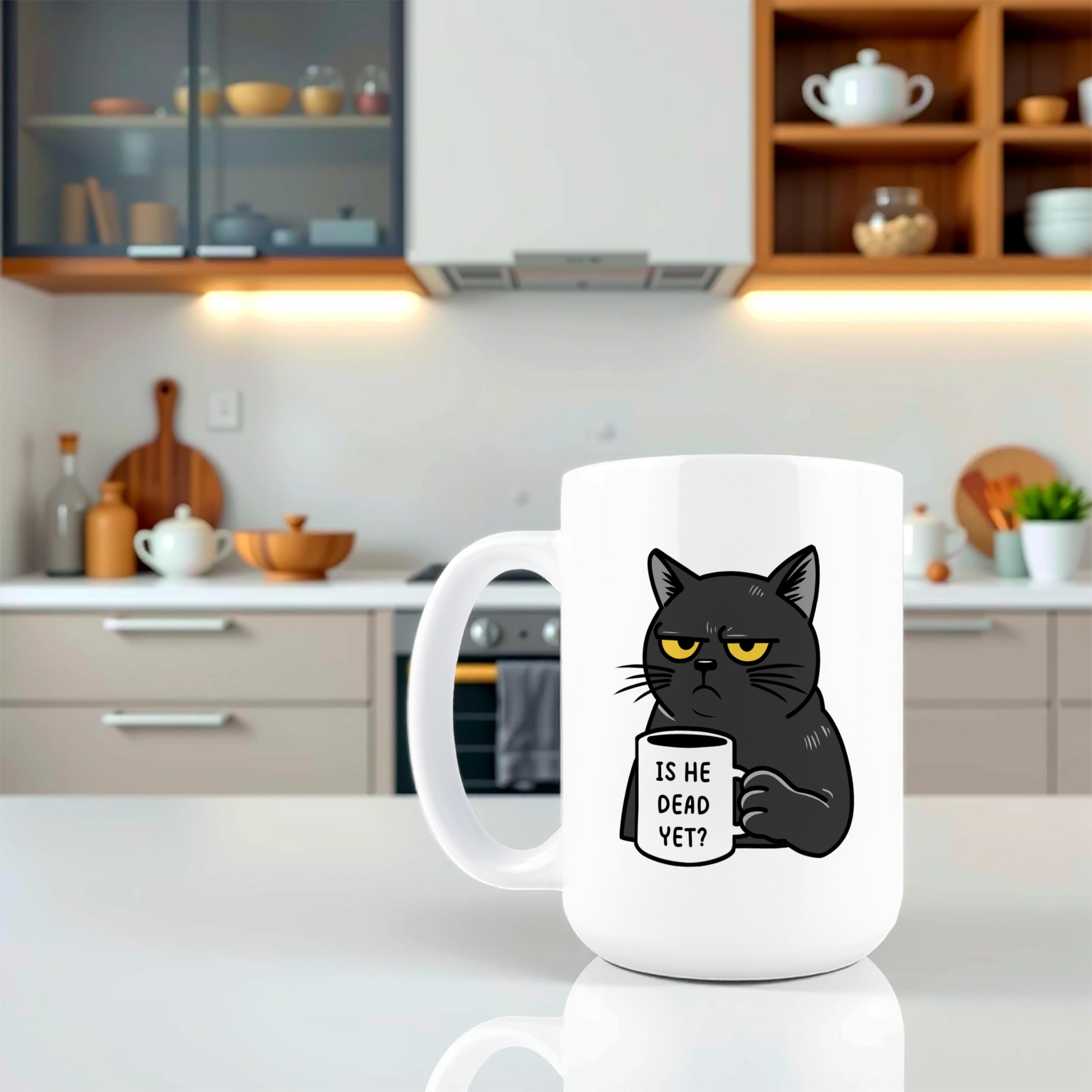 Hogg 15 oz BPA free ceramic mug