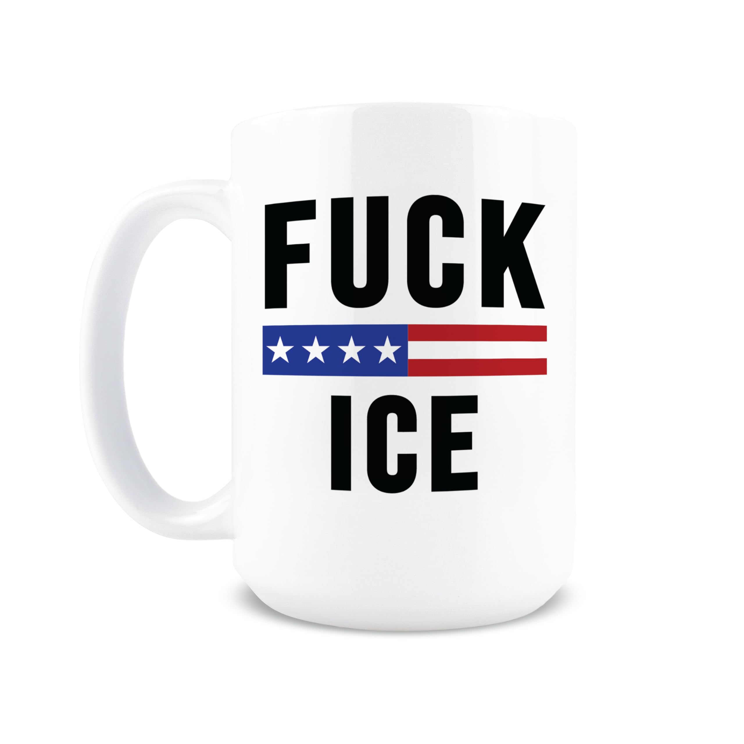 15 oz ceramic mug for political conversations