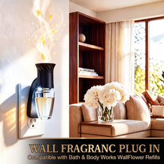 Hohean fragrance plug base nightlight feature