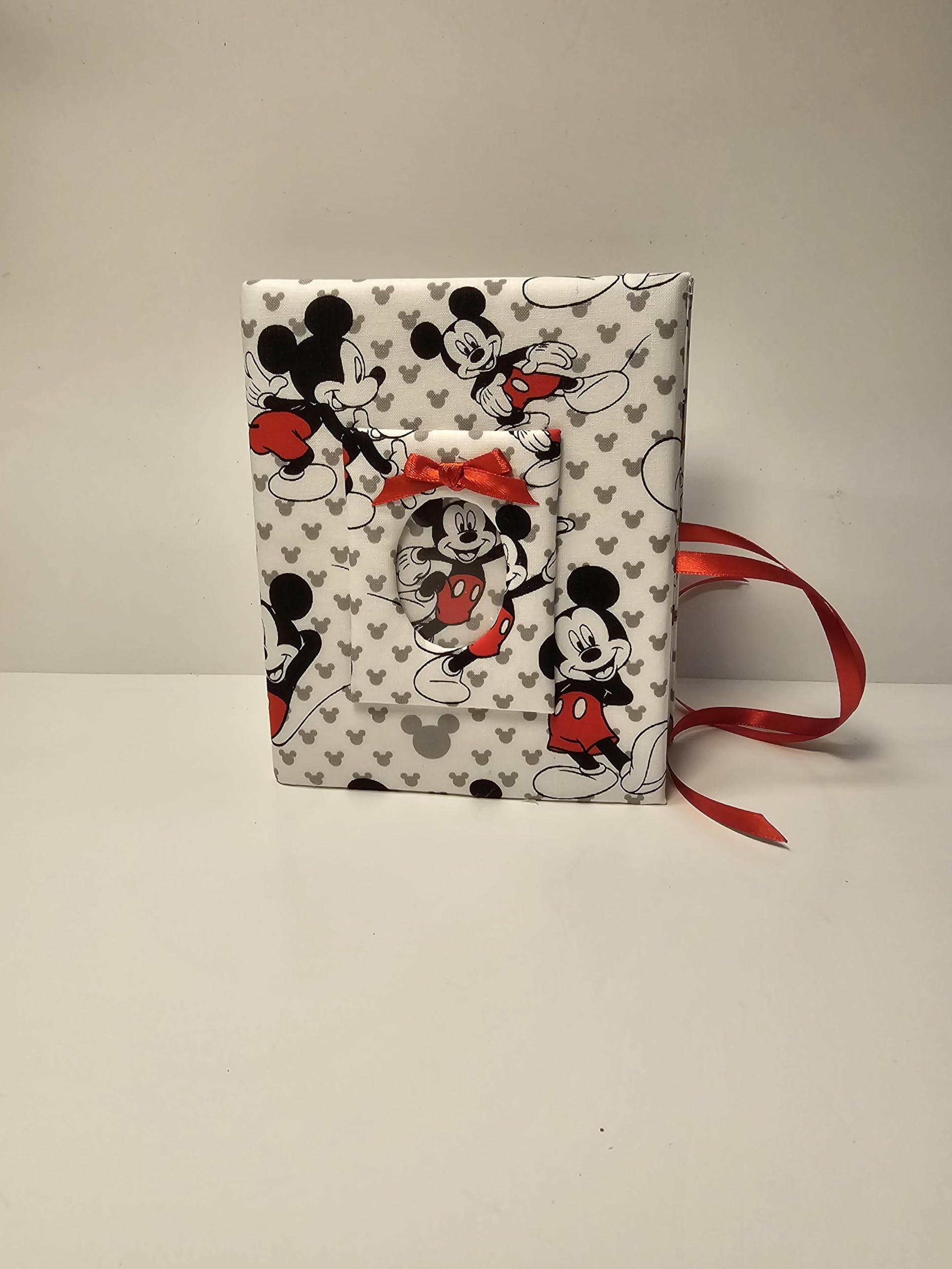 Holds 100 4x6 photos with plastic sleeves