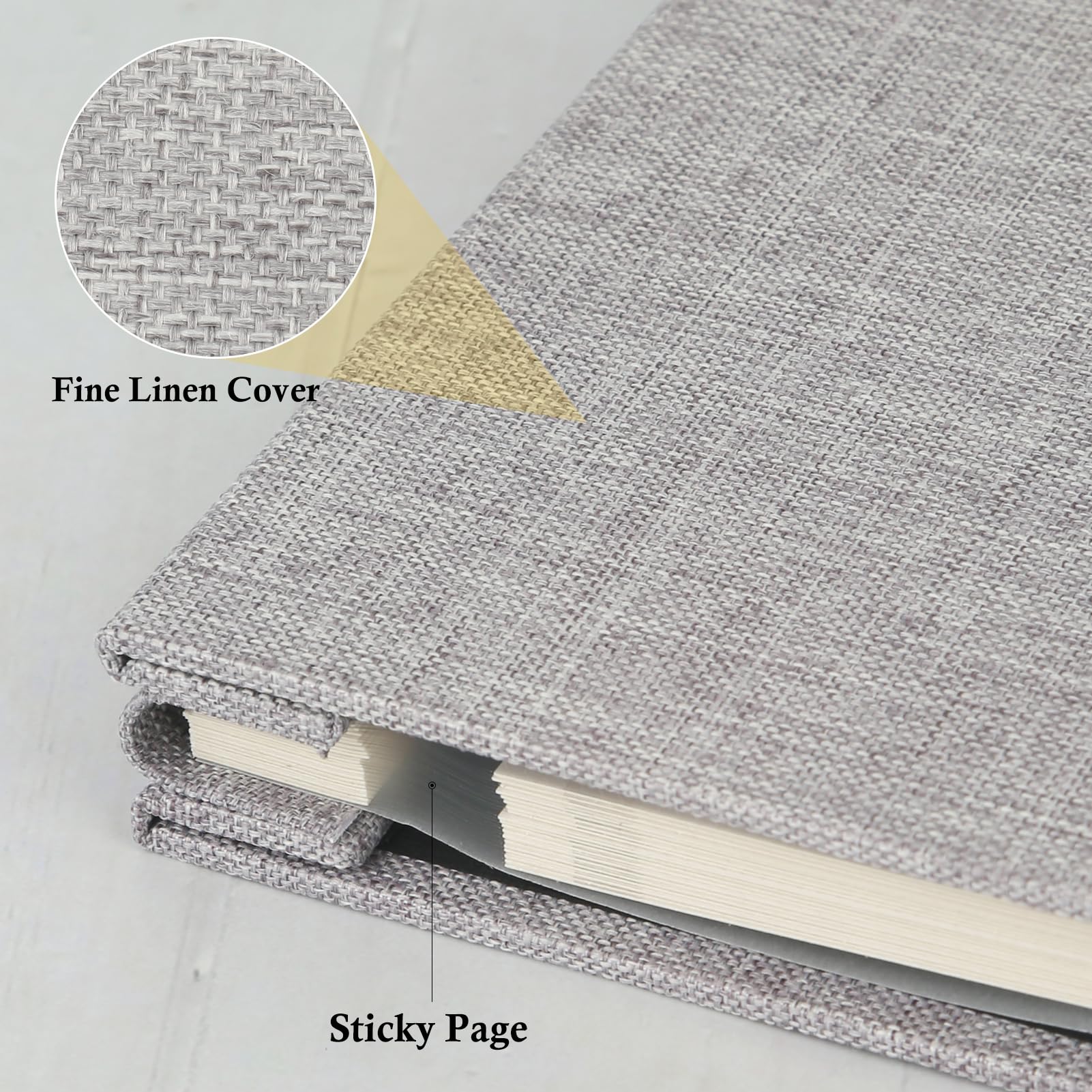 retirement gifts photo album elegant linen cover