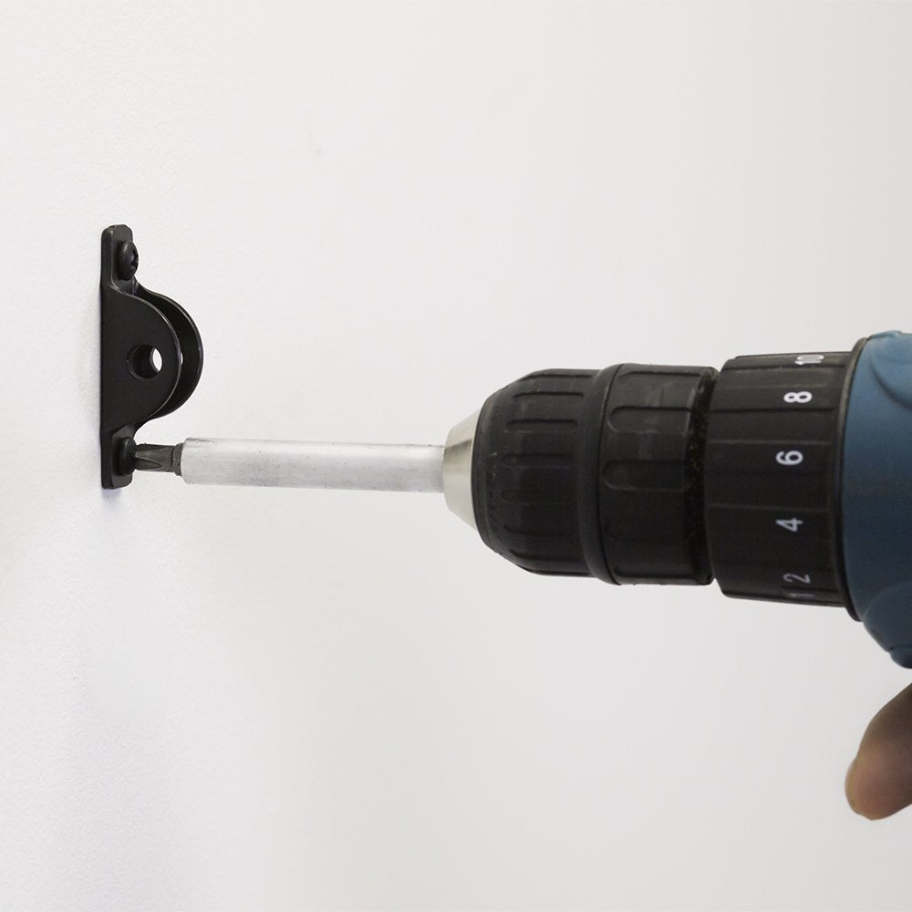 Secure full length mirrors with Hangman anti-tip kit