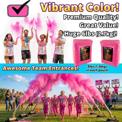 Colored cornstarch color powder with food grade coloring