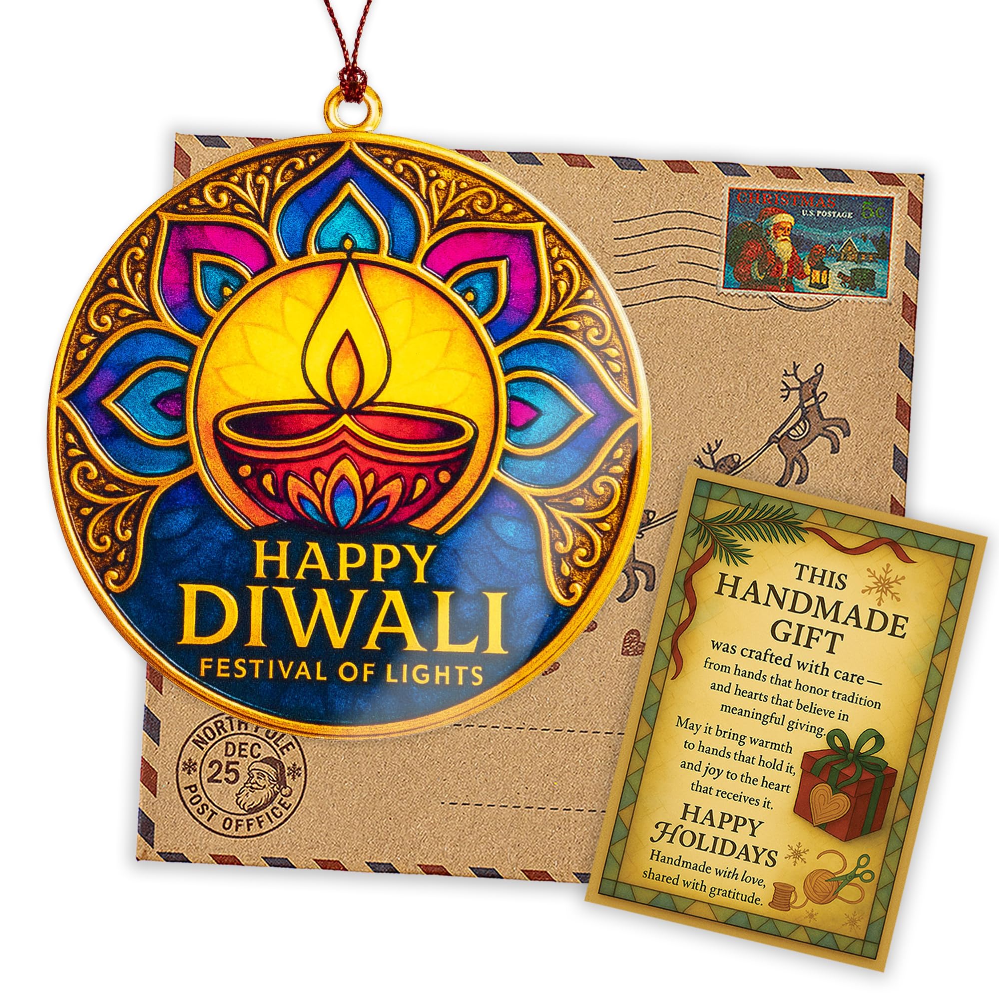 Holiday Keepsake with story card packaging