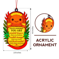 Holiday keepsake ornament packaging and presentation