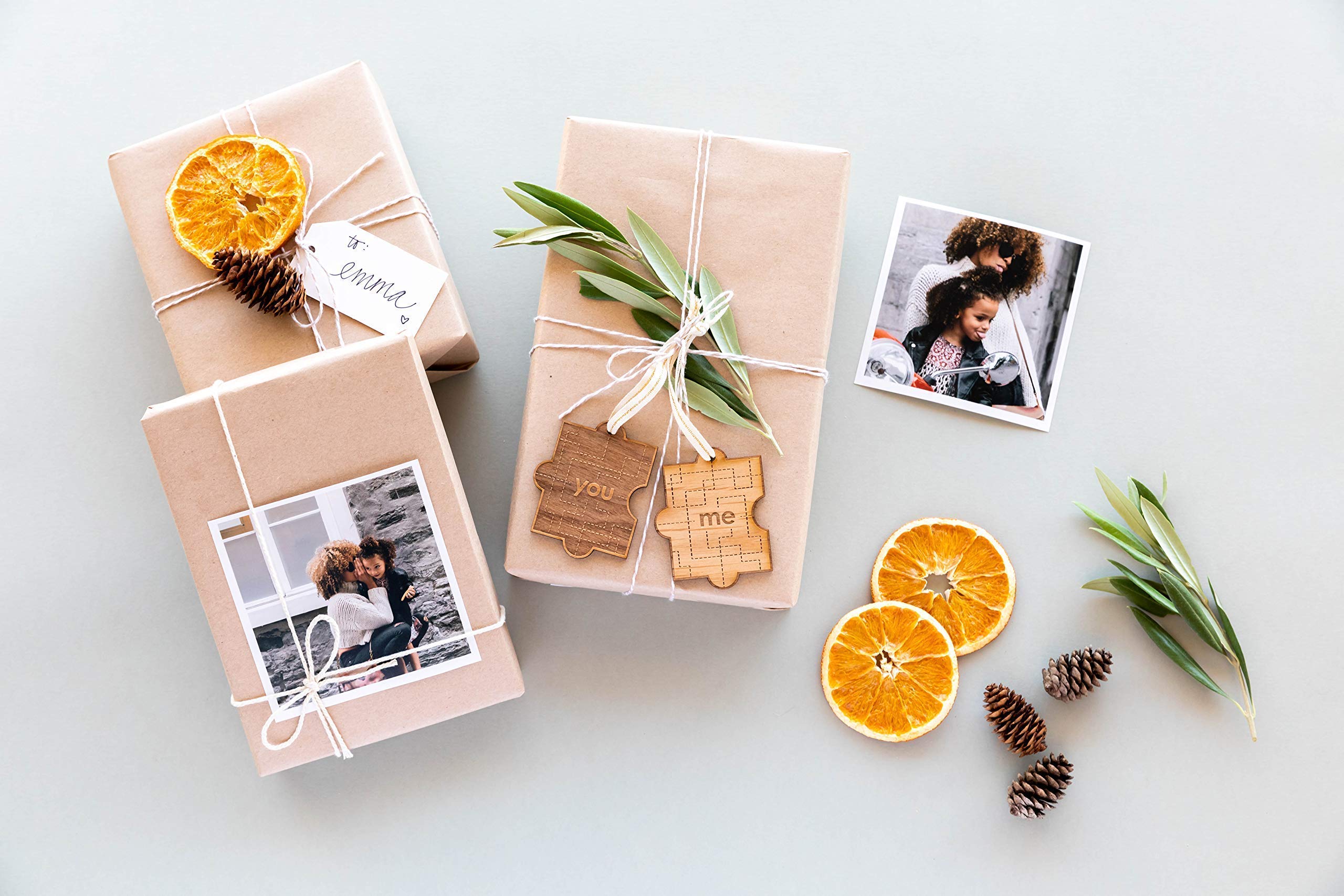 Certified sustainable American wood ornament made in Los Angeles