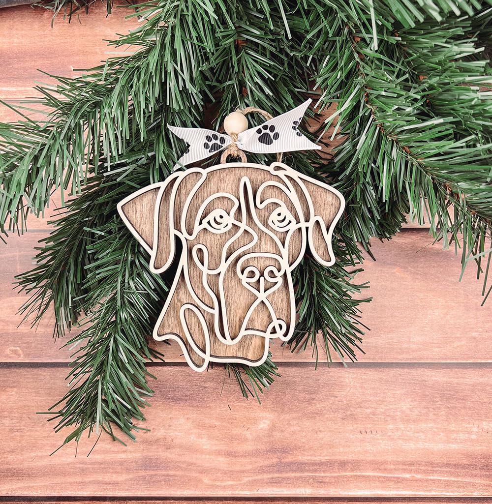 Holiday decor ornament for pet owners featuring Great Dane