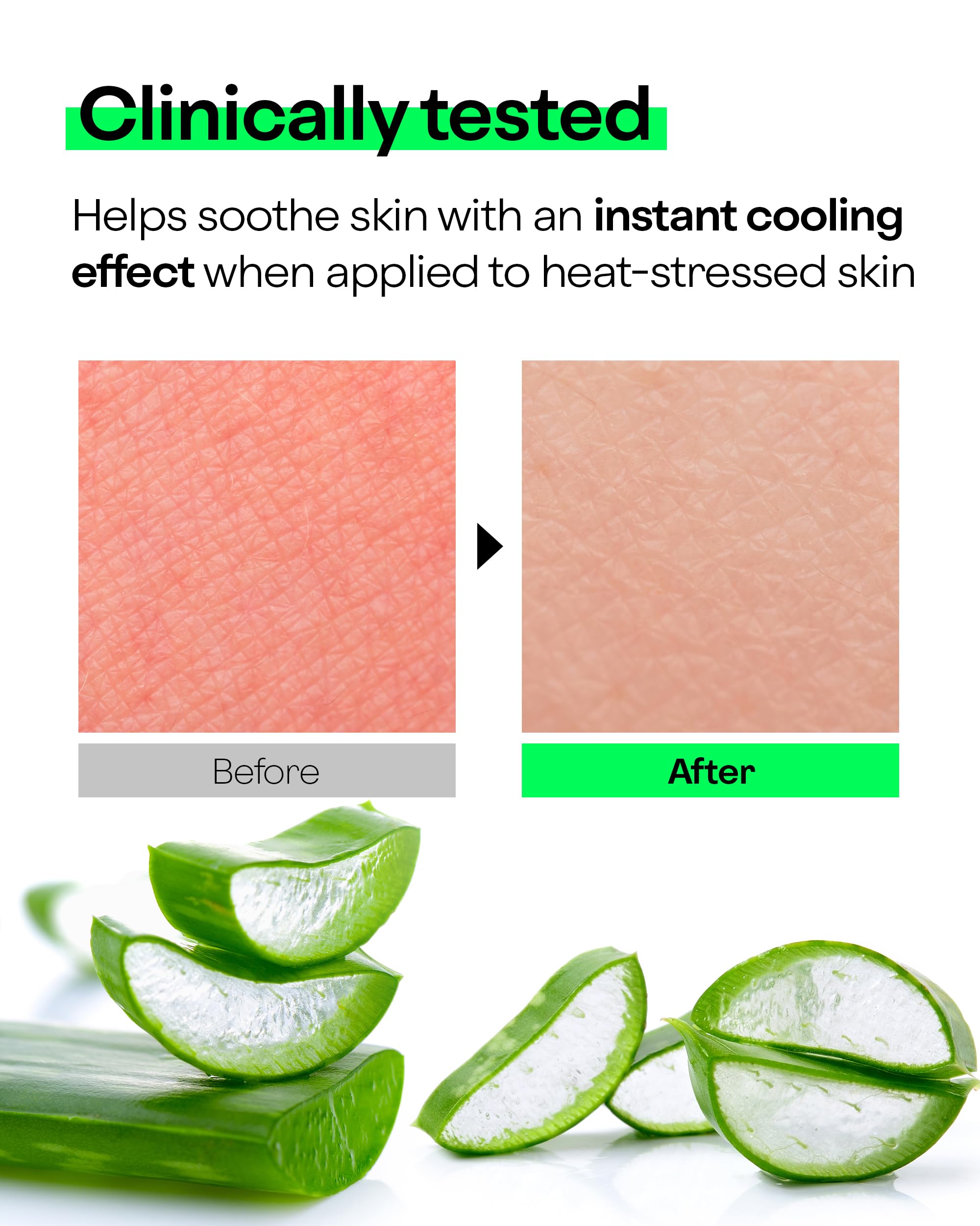 Aloe vera soothing gel 99% by Holika Holika for skin