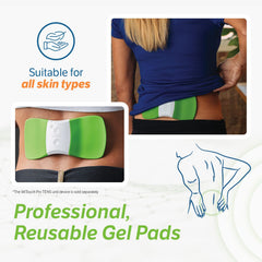 Gel pads compatible with Aleve Direct Therapy TENS unit